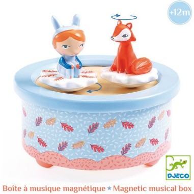 Boîte à musique magnétique - Fox Melody - un jeu Djeco Boîte à musique magnétique - Fox Melody - un jeu Djeco