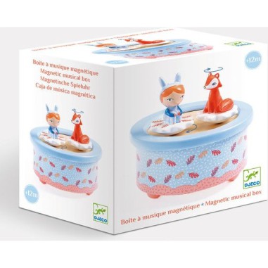 Boîte à musique magnétique - Fox Melody - un jeu Djeco Boîte à musique magnétique - Fox Melody - un jeu Djeco