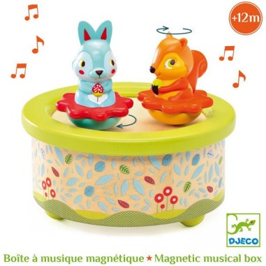 Djeco - Boites À Musique Magnétiques - Friends Melody Djeco - Boites À Musique Magnétiques - Friends Melody