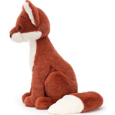 Peluche renard assis Quinn - Jellycat 2