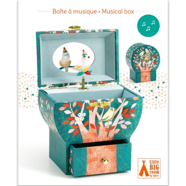 Djeco - Coffrets Boites À Musique - Arbre Poétique Djeco - Coffrets Boites À Musique - Arbre Poétique