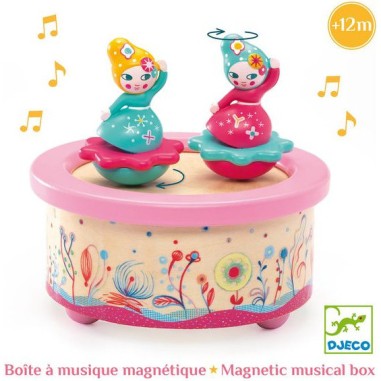 Djeco - Boites à  musique magnétiques - Flower Melody Djeco - Boites à  musique magnétiques - Flower Melody