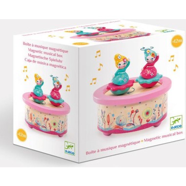 Djeco - Boites à  musique magnétiques - Flower Melody Djeco - Boites à  musique magnétiques - Flower Melody