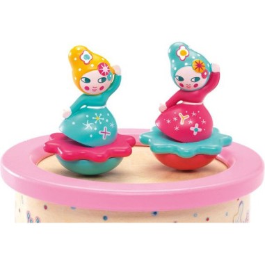 Djeco - Boites à  musique magnétiques - Flower Melody Djeco - Boites à  musique magnétiques - Flower Melody