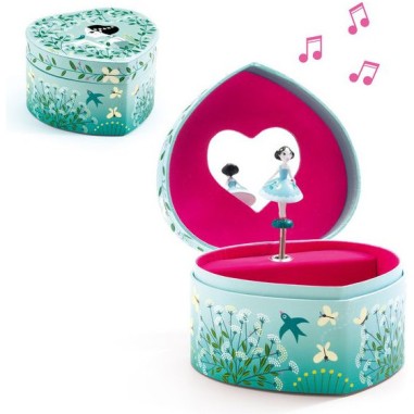 Djeco - Coffrets Boites À Musique - Danseuse En Herbe - Little Big Room By Djeco Djeco - Coffrets Boites À Musique - Danseuse En Herbe - Little Big Room By Djeco