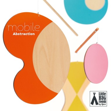 Djeco - Mobiles bois Abstraction - Little Big Room By Djeco Djeco - Mobiles bois Abstraction - Little Big Room By Djeco