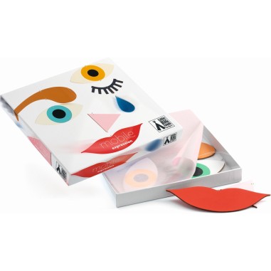 Mobile expression en bois - décoration Djeco - Little Big Room By Djeco Mobile expression en bois - décoration Djeco - Little Big Room By Djeco