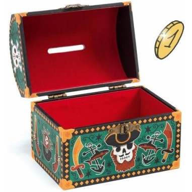 Tirelire Pirate - Little Big Room by Djeco - Little Big Room By Djeco Tirelire Pirate - Little Big Room by Djeco - Little Big Room By Djeco