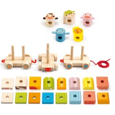Djeco - Jouets D'Éveil - Creaferme - 24 Pcs 2