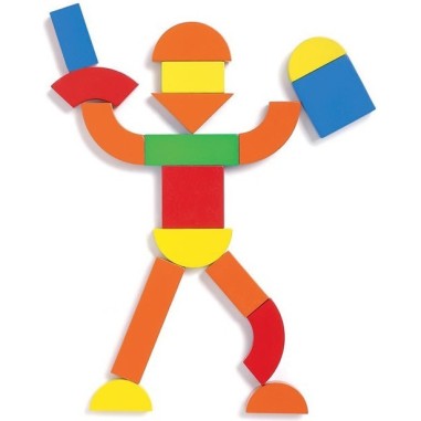 Magnétique Bois: Coffret Geoformes - Jeu de société - Djeco Magnétique Bois: Coffret Geoformes - Jeu de société - Djeco