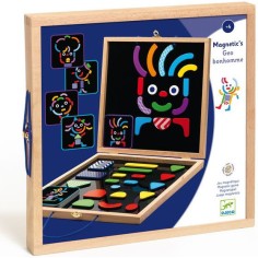 Magnétique Bois: Geobonhomme - Jeu de société - Djeco