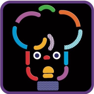 Magnétique Bois: Geobonhomme - Jeu de société - Djeco Magnétique Bois: Geobonhomme - Jeu de société - Djeco