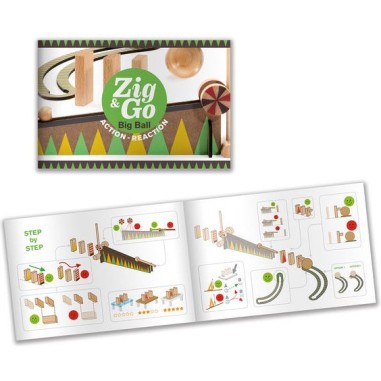 Jeu de construction action-réaction : zig & go : 27 pièces - djeco - Djeco Jeu de construction action-réaction : zig & go : 27 pièces - djeco - Djeco