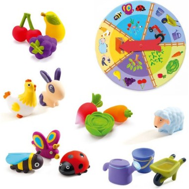 Tactilo loto ferme - jeu éducatif sur le toucher - Djeco