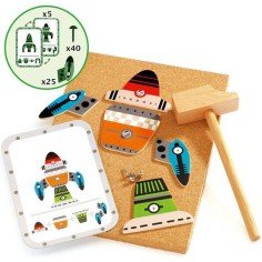 Espace tap tap - jeu de construction éducatif - Djeco 2