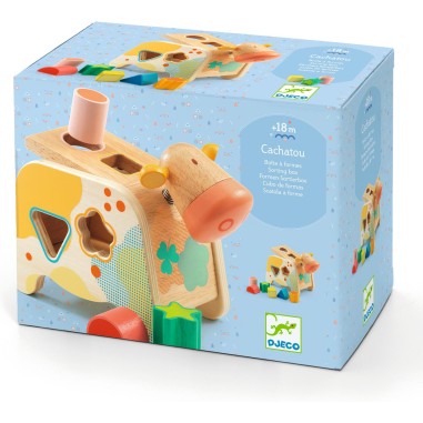 Boîte à forme Cachatou - Djeco - Un jeu Djeco