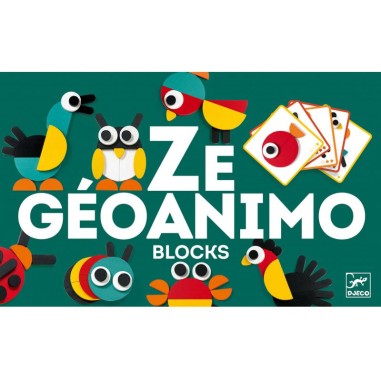 Ze Geoanimo - jeu de formes et couleurs - 3 ans Djeco