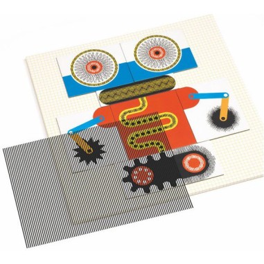 Kinoptik: Robots - Jeux de société Enfants - Djeco Kinoptik: Robots - Jeux de société Enfants - Djeco