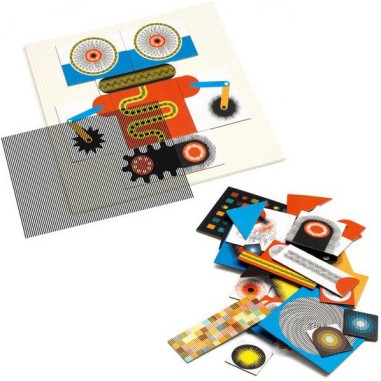 Kinoptik: Robots - Jeux de société Enfants - Djeco Kinoptik: Robots - Jeux de société Enfants - Djeco