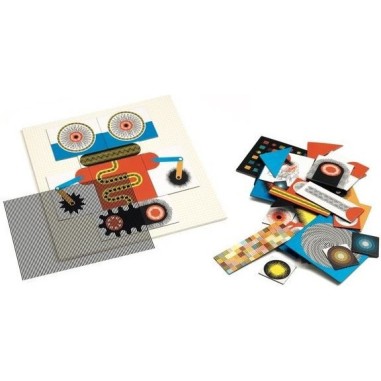 Kinoptik: Robots - Jeux de société Enfants - Djeco Kinoptik: Robots - Jeux de société Enfants - Djeco
