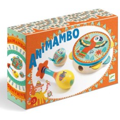 Set musical tambourin, maracas et castagnette Animambo - Djeco 2