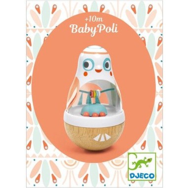 BabyPolii culbuto - jouet d'éveil Djeco BabyPolii culbuto - jouet d'éveil Djeco