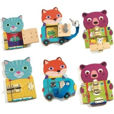 Djeco - Jeux éducatifs bois - Locktou Djeco - Jeux éducatifs bois - Locktou