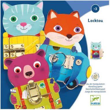 Djeco - Jeux éducatifs bois - Locktou Djeco - Jeux éducatifs bois - Locktou
