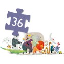 Puzzle Geant La parade des Animaux- 36 pièces - Jeux classiques - Jeux de société - Djeco Puzzle Geant La parade des Animaux- 36 pièces - Jeux classiques - Jeux de société - Djeco