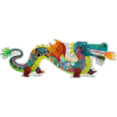 Puzzle géant Léon le dragon- 58 pièces - Jeux classiques - Jeux de société - Djeco 2