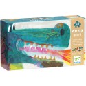 Puzzle géant Léon le dragon- 58 pièces - Jeux classiques - Jeux de société - Djeco