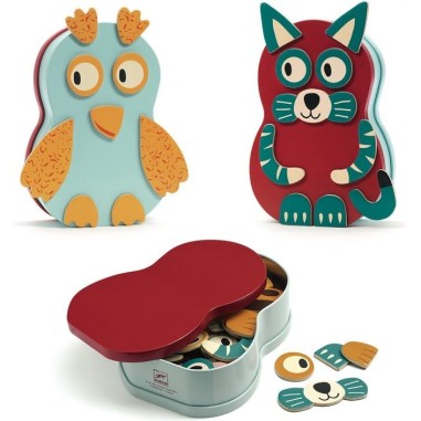 Animo InZeBox - jeu magnétique - Djeco Animo InZeBox - jeu magnétique - Djeco