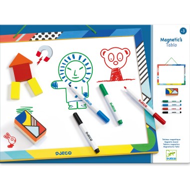 Tableau magnétique - tableau et magnets enfant - Djeco Tableau magnétique - tableau et magnets enfant - Djeco