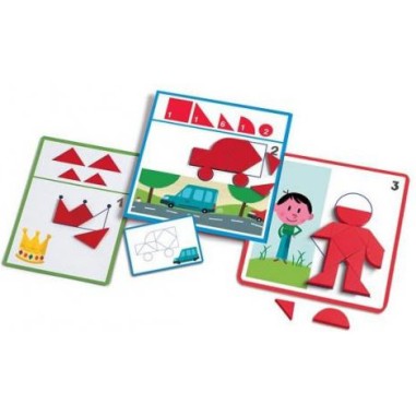 Eduludo - Formes - Jeu de société - Djeco Eduludo - Formes - Jeu de société - Djeco