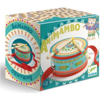 Tambour - Animambo - Djeco - Jouet musical Tambour - Animambo - Djeco - Jouet musical