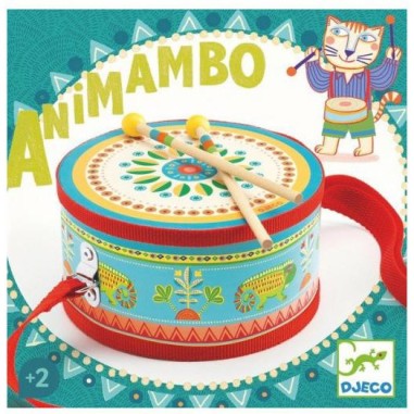 Tambour - Animambo - Djeco - Jouet musical Tambour - Animambo - Djeco - Jouet musical