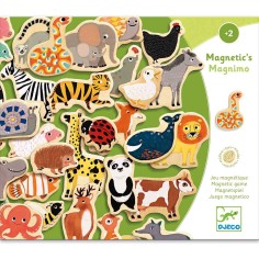 Djeco - Jeu magnétique en bois - Magnimo