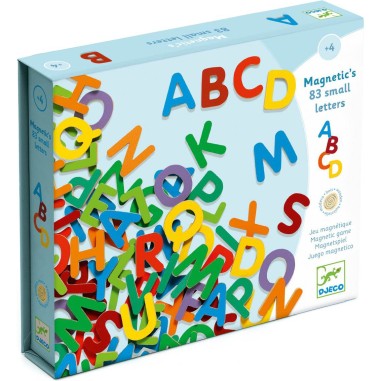 Djeco - Jeu magnétique en bois - 83 small letters Djeco - Jeu magnétique en bois - 83 small letters