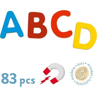 Djeco - Jeu magnétique en bois - 83 small letters Djeco - Jeu magnétique en bois - 83 small letters