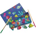 Jeu de Pêche Aimantée - Fishing Colour - Jeu de société - Djeco Jeu de Pêche Aimantée - Fishing Colour - Jeu de société - Djeco
