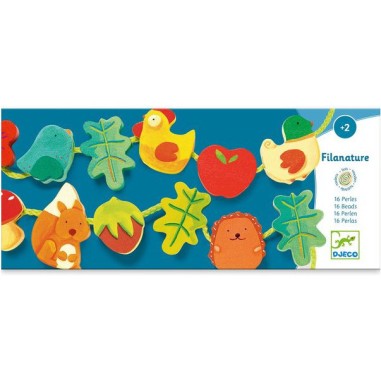 Filanature - jouet d'éveil à enfiler - Djeco
