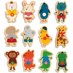 Djeco - Magnétiques bois - Belty 2