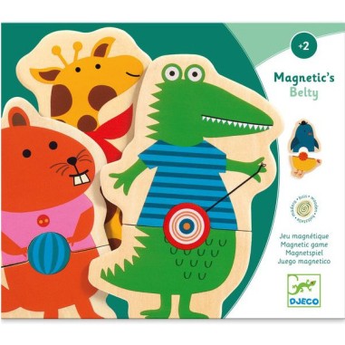 Djeco - Magnétiques bois - Belty Djeco - Magnétiques bois - Belty