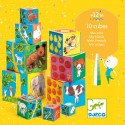 Cubes à empiler mes amis - jouet d'éveil enfant - Djeco Cubes à empiler mes amis - jouet d'éveil enfant - Djeco
