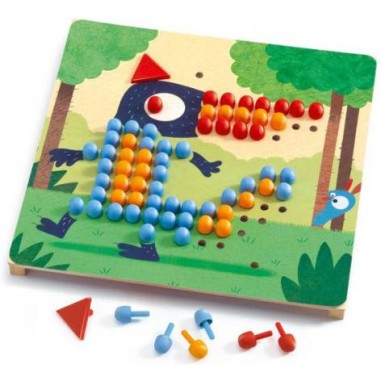 Mosaïco animo - jouet d'éveil et éducatif - Djeco Mosaïco animo - jouet d'éveil et éducatif - Djeco