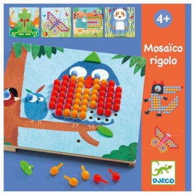 Mosaïco animo - jouet d'éveil et éducatif - Djeco Mosaïco animo - jouet d'éveil et éducatif - Djeco