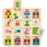 Puzzle cabanimo - puzzle bois 2 ans Djeco