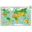 Puzzle Observation - Tour du monde - 200 pièces - Jeux classiques - Jeux de société - Djeco