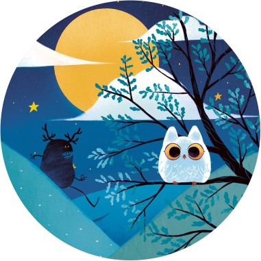 Puzzle Silhouette : Chevalier de la Pleine Lune – 36 Pièces - Jeux enfants - Djeco Puzzle Silhouette : Chevalier de la Pleine Lune – 36 Pièces - Jeux enfants - Djeco