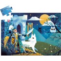 Puzzle Silhouette : Chevalier de la Pleine Lune – 36 Pièces - Jeux enfants - Djeco Puzzle Silhouette : Chevalier de la Pleine Lune – 36 Pièces - Jeux enfants - Djeco